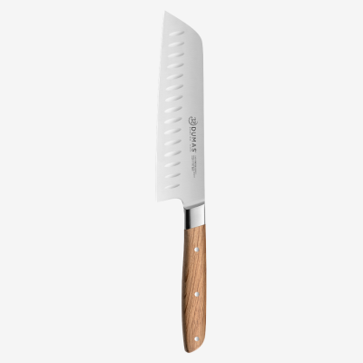 Couteau Santoku 18 cm Chêne Vert - SIGNATURE