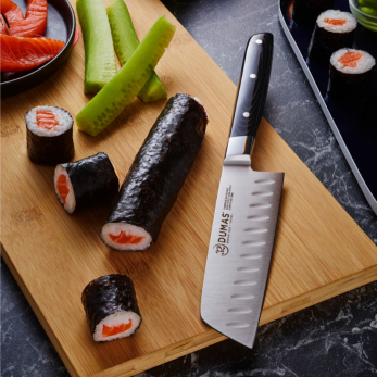 Couteau Mini-Santoku 14 cm Micarta 100 forgé - SIGNATURE