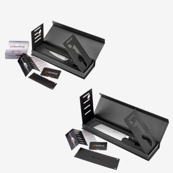 Coffret SIGNATURE Micarta - Santoku 18 cm et Office 10 cm