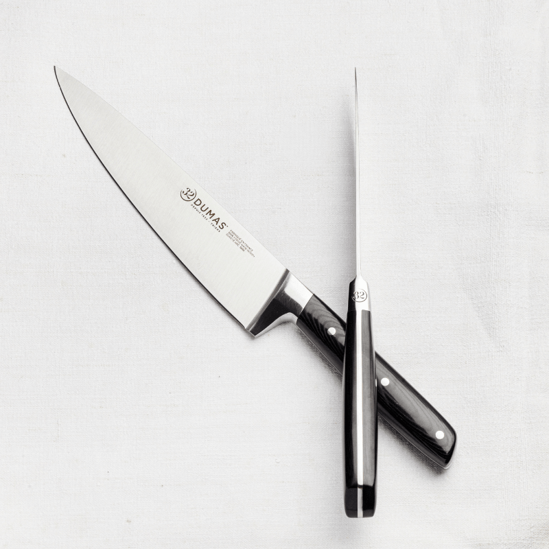 Couteau Chef 20 cm Micarta - 100 forgé - SIGNATURE